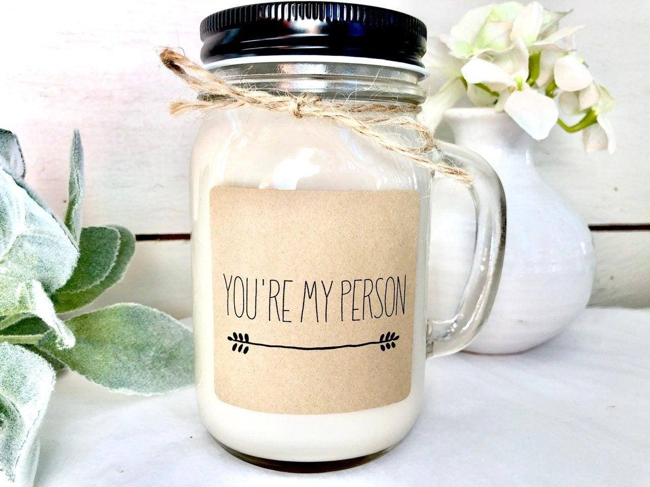 You're My Person Candle | Greys Anatomy Gift | Best Friend Gift Candle Thegiftgalashop